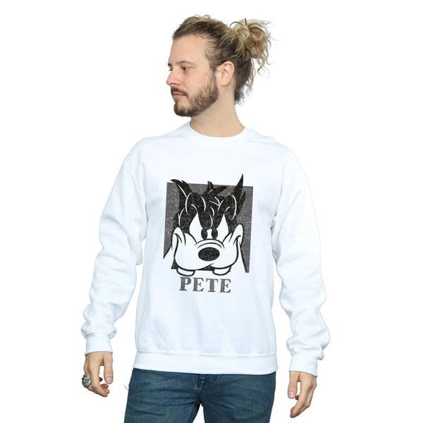 Disney Mens Pete Cropped Head Sweatshirt