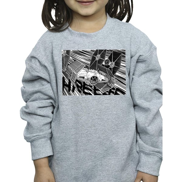 Star Wars Girls Anime Plane Sweatshirt