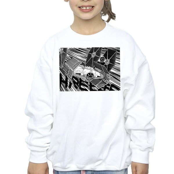 Star Wars Girls Anime Plane Sweatshirt
