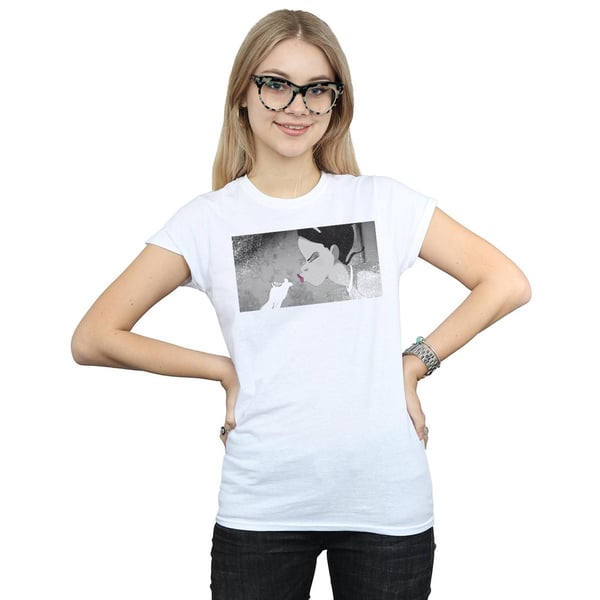 Disney Womens/Ladies The Princess And The Frog Kiss Cotton T-Shirt