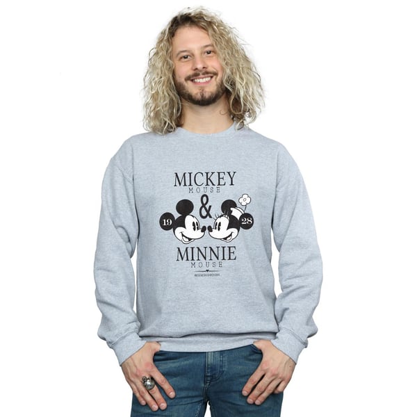 Disney Mens Mickey And Minnie Mouse Mousecrush Mondays Sweatshirt
