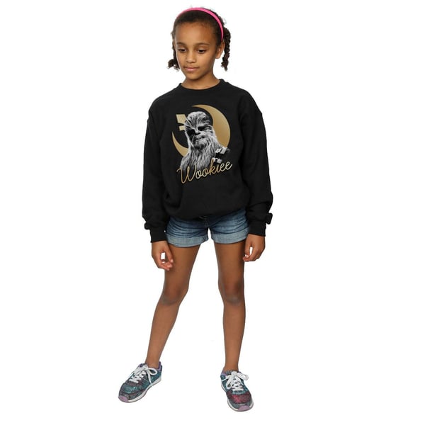 Star Wars Girls The Last Jedi Gold Chewbacca Sweatshirt