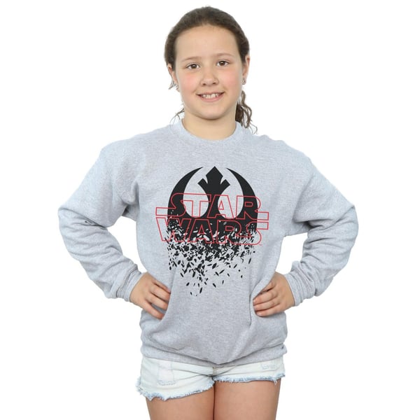 Star Wars Girls The Last Jedi Shattered Emblem Sweatshirt