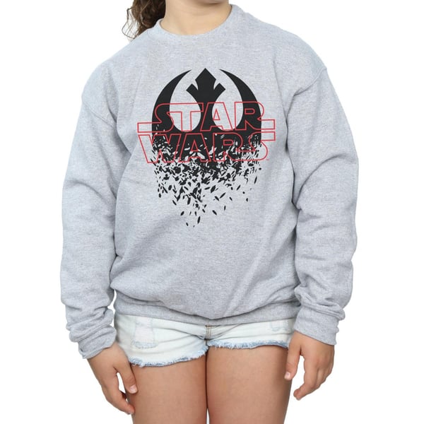 Star Wars Girls The Last Jedi Shattered Emblem Sweatshirt