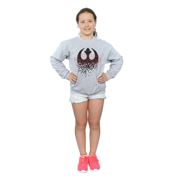 Star Wars Girls The Last Jedi Shattered Emblem Sweatshirt