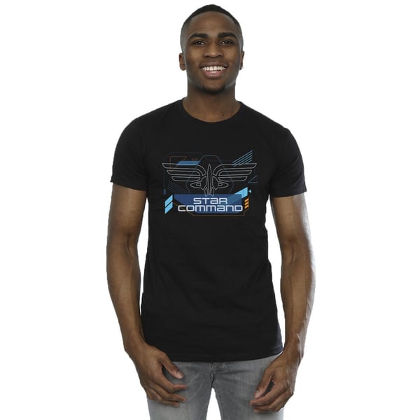 Disney Mens Lightyear Star Command Icons T-Shirt