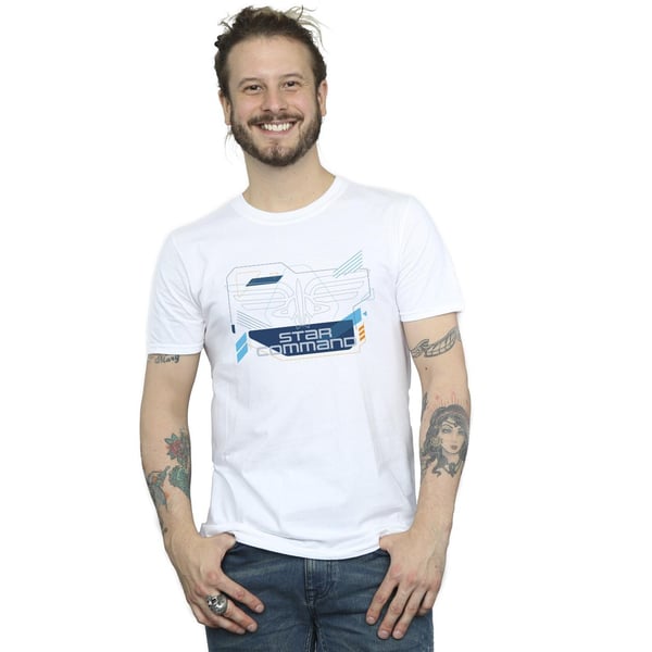 Disney Mens Lightyear Star Command Icons T-Shirt
