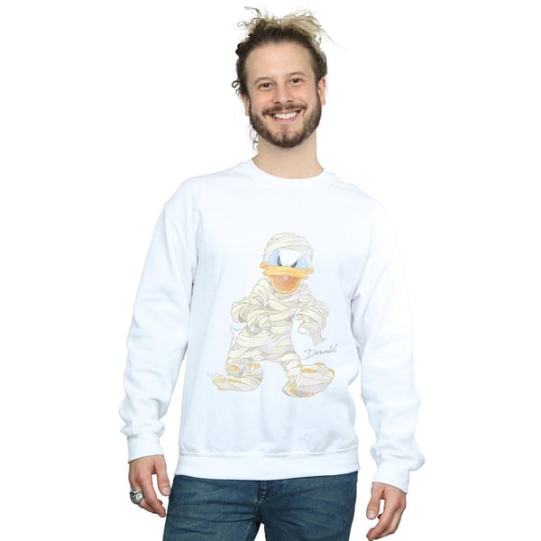 Disney Mens Mummy Donald Duck Sweatshirt