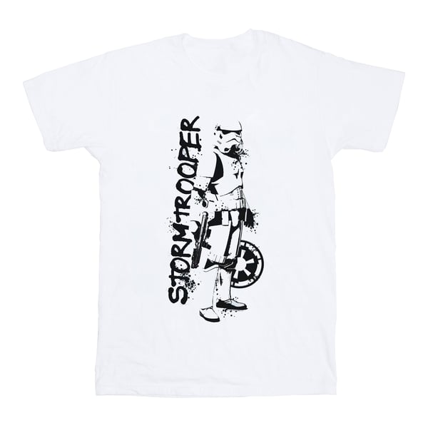 Star Wars Boys The Mandalorian Splat Stormtrooper T-Shirt