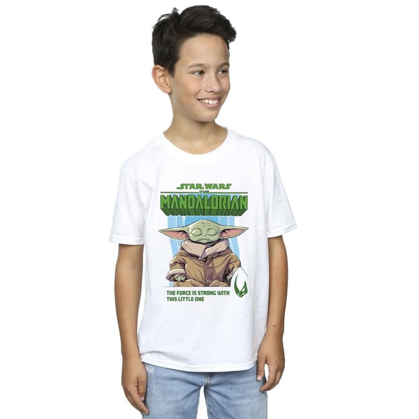 Star Wars Pojkar The Mandalorian The Force Is Strong T-Shirt