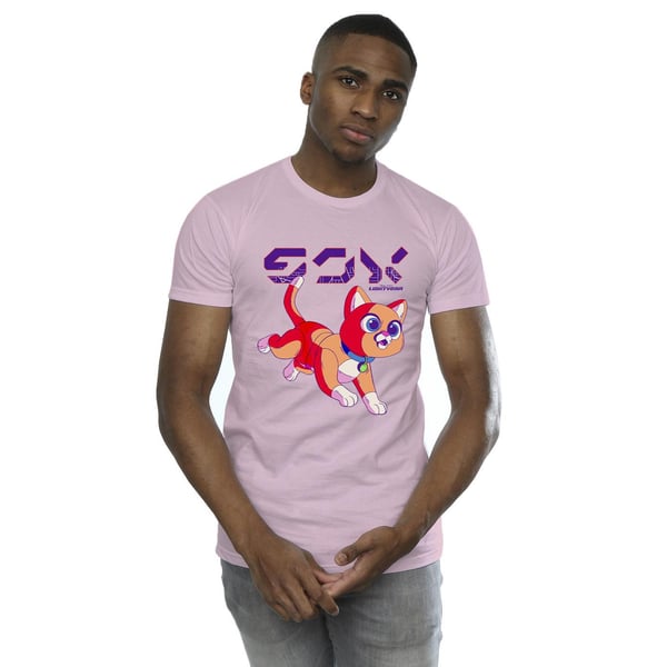 Disney Mens Lightyear Sox Digital Cute T-Shirt