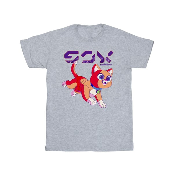 Disney Mens Lightyear Sox Digital Cute T-Shirt