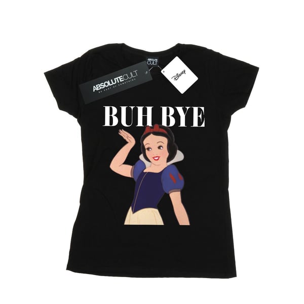 Disney Womens/Ladies Princess Snow White Buh Bye Cotton T-Shirt
