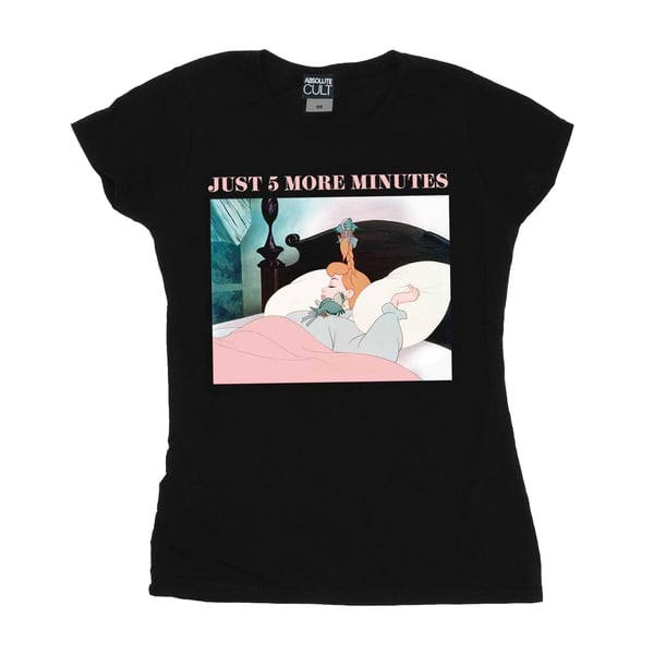 Disney Dam/Dam Princess Just Five More Minutes T-shirt i bomull