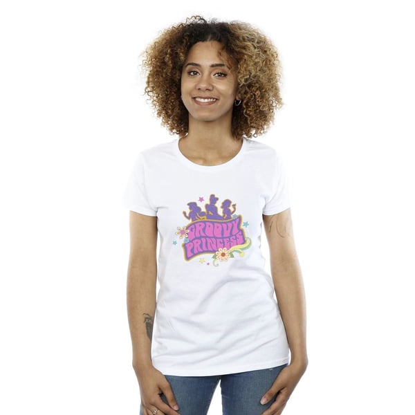 Disney Womens/Ladies Princesses Groovy Princess Cotton T-Shirt