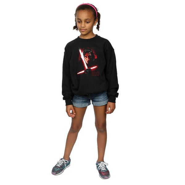 Star Wars Girls The Last Jedi Kylo Ren Brushed Sweatshirt