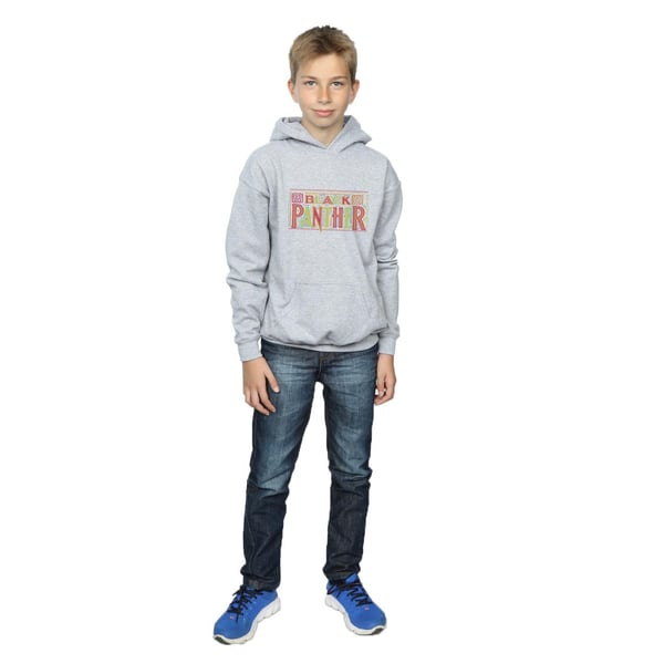 Marvel Boys Black Panther Tribal Logo Hoodie