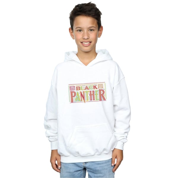 Marvel Boys Black Panther Tribal Logo Hoodie