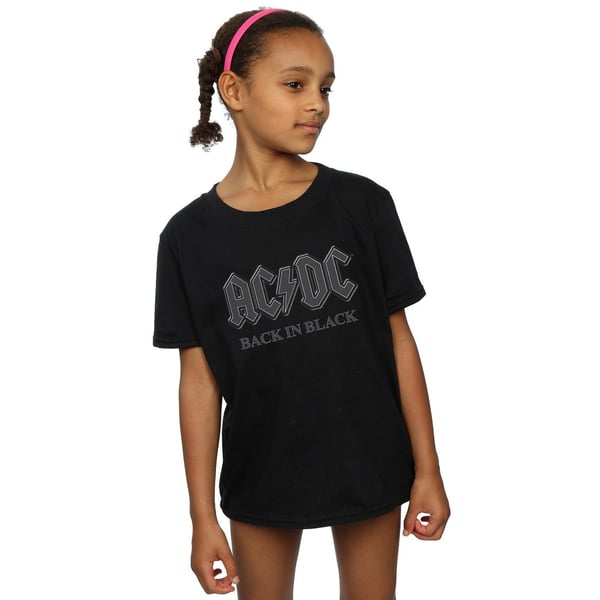 AC/DC Girls Back In Black Cotton T-Shirt