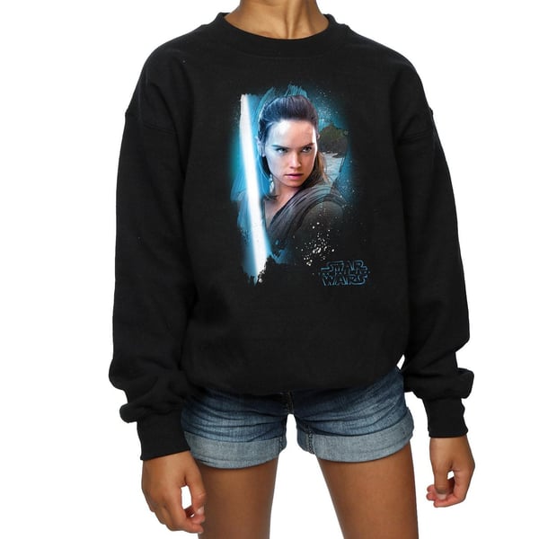 Star Wars Girls The Last Jedi Rey Brushed Sweatshirt