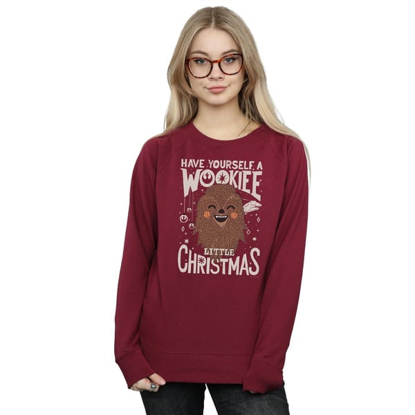Star Wars Womens/Ladies Wookiee Little Christmas Sweatshirt