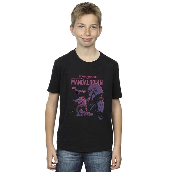 Star Wars Boys The Mandalorian Hello Friend T-paita