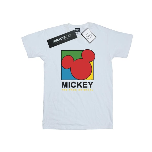 Disney Dam/Dam Mickey Mouse True 90s T-shirt i bomull med boyfriend-passform