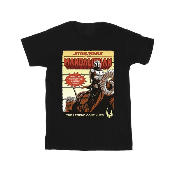 Star Wars The Mandalorian Boys Bumpy Ride T-Shirt