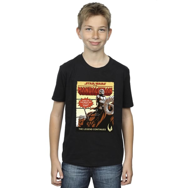 Star Wars The Mandalorian Boys Bumpy Ride T-Shirt