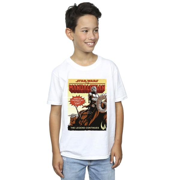 Star Wars The Mandalorian Boys Bumpy Ride T-Shirt