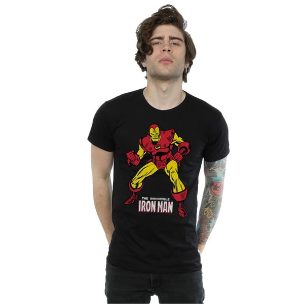 Marvel Mens Iron Man Pose T-Shirt