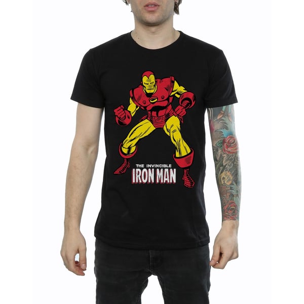 Marvel Mens Iron Man Pose T-Shirt