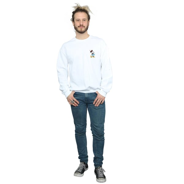 Disney Mens Minnie Mouse Kick Chest Sweatshirt
