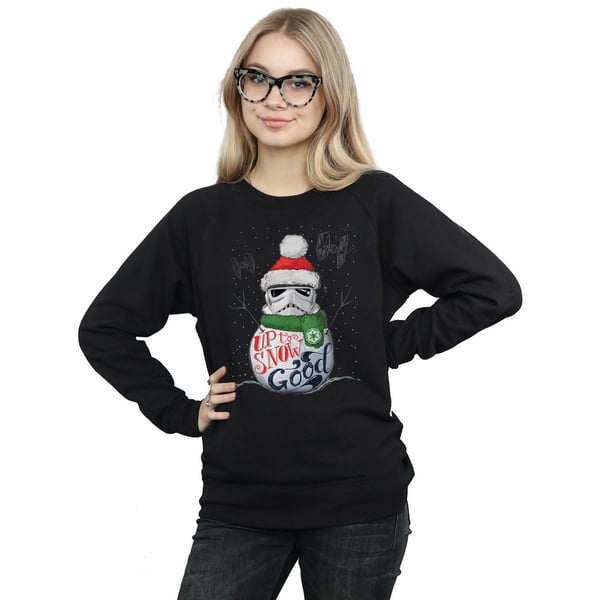 Star Wars Womens/Ladies Stormtrooper Up To Snow Good Sweatshirt