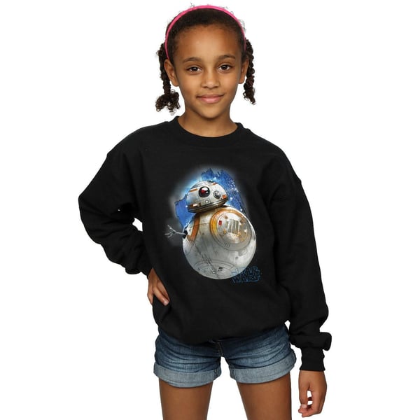 Star Wars Girls The Last Jedi BB-8 Brushed Sweatshirt