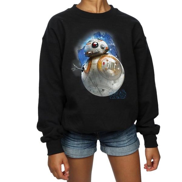 Star Wars Girls The Last Jedi BB-8 Brushed Sweatshirt