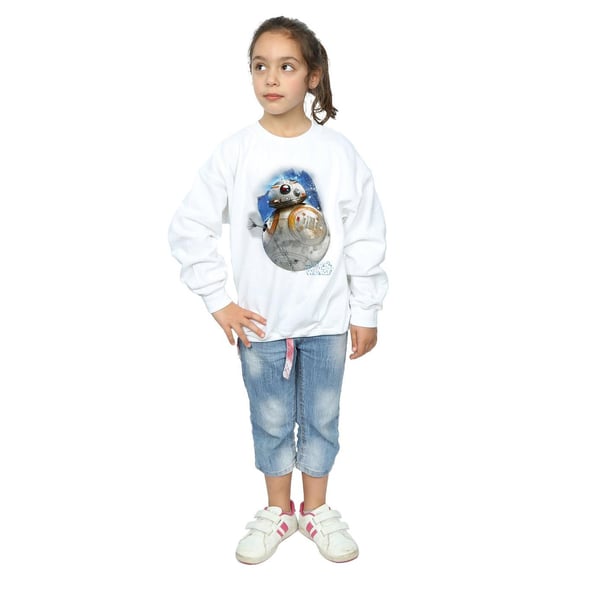 Star Wars Girls The Last Jedi BB-8 Brushed Sweatshirt