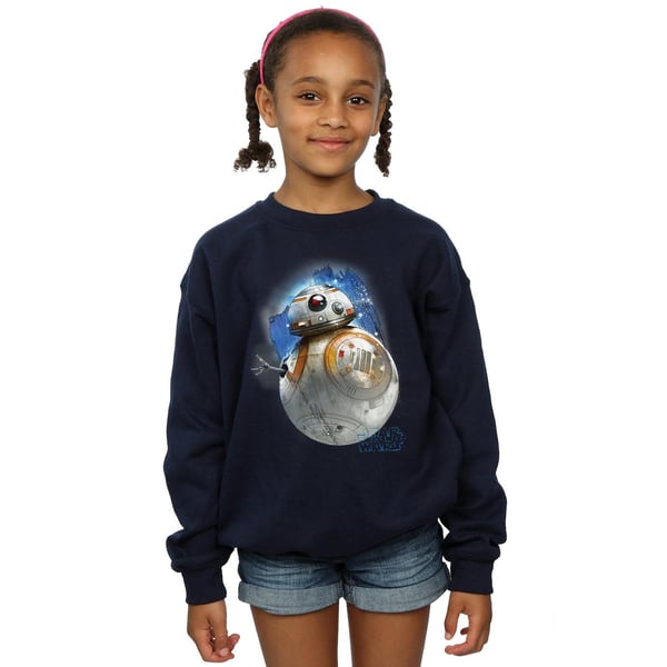 Star Wars Girls The Last Jedi BB-8 Brushed Sweatshirt