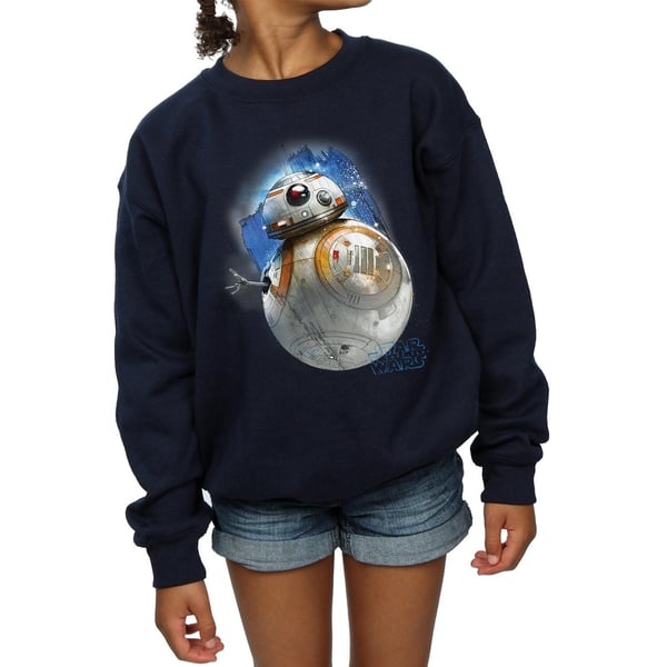 Star Wars Girls The Last Jedi BB-8 Brushed Sweatshirt