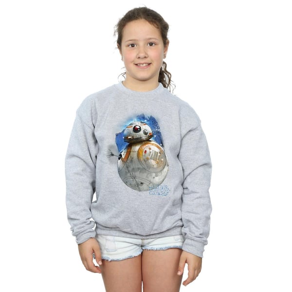 Star Wars Girls The Last Jedi BB-8 Brushed Sweatshirt