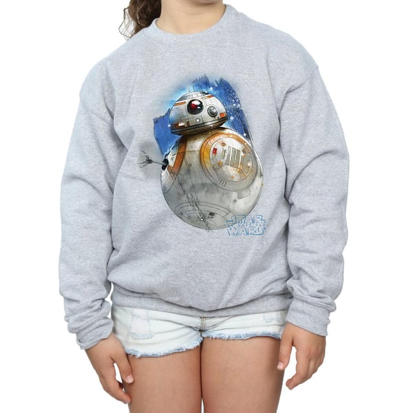Star Wars Girls The Last Jedi BB-8 Brushed Sweatshirt