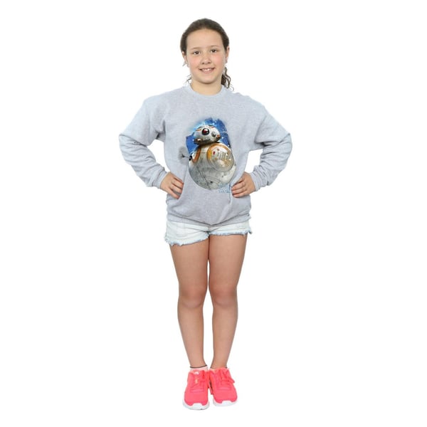 Star Wars Girls The Last Jedi BB-8 Brushed Sweatshirt