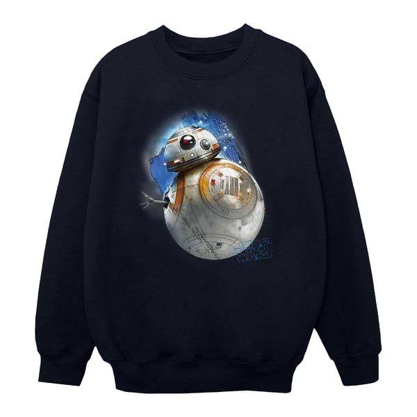 Star Wars Girls The Last Jedi BB-8 Brushed Sweatshirt