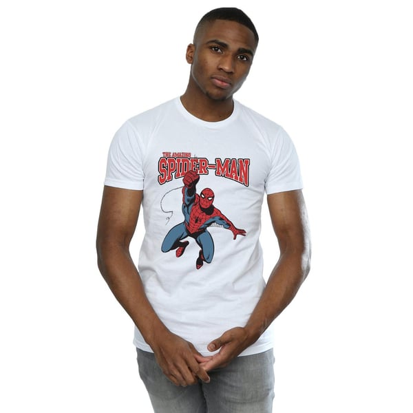 Marvel Mens Spider-Man Leap T-Shirt