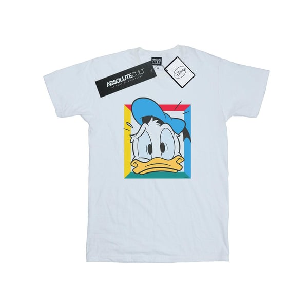 Disney Womens/Ladies Donald Duck Panicked Cotton Boyfriend T-Shirt