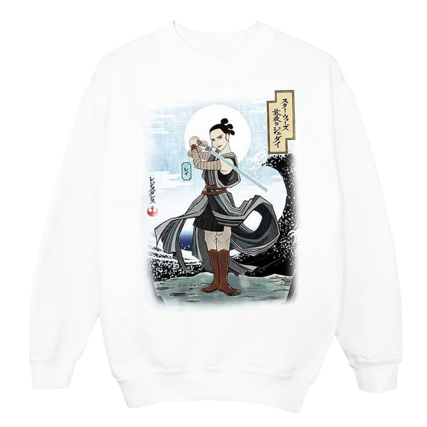 Star Wars Girls The Last Jedi Japanese Rey Sweatshirt