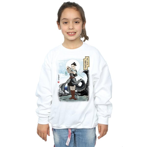 Star Wars Girls The Last Jedi Japanese Rey Sweatshirt