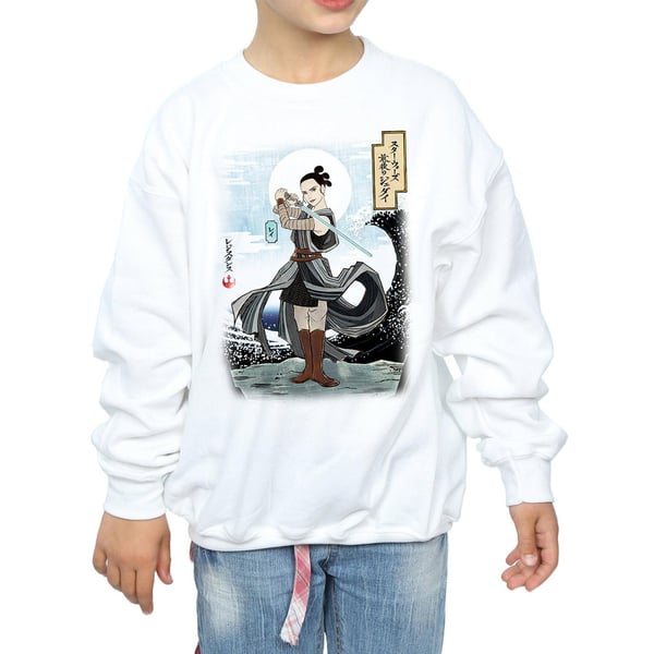 Star Wars Girls The Last Jedi Japanese Rey Sweatshirt