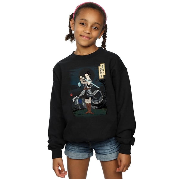 Star Wars Girls The Last Jedi Japanese Rey Sweatshirt