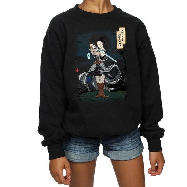 Star Wars Girls The Last Jedi Japanese Rey Sweatshirt